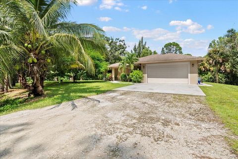 A home in Loxahatchee Groves