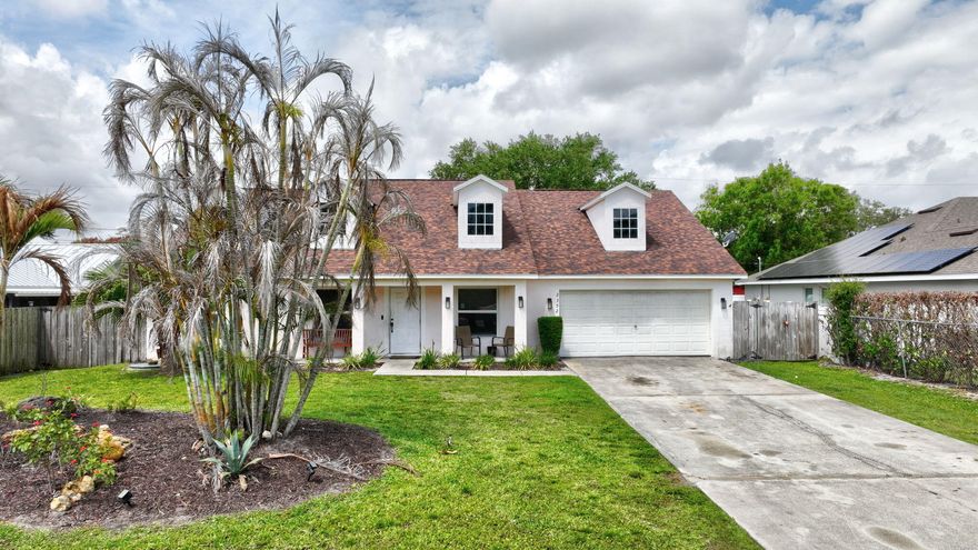 Endless Potential with Major Upgrades Already Done This spacious 4-bedroom, 2-bath single-story home offers over 2,200 sq ft of living space and a layout that's ready to be reimagined. With a 2024 roof and impact windows already in place, the heavy lifting has been done—leaving the interior as a blank canvas for you to truly make it your own. Inside, you'll find an open floor plan designed for entertaining, featuring an oversized family room, a second living area perfect for a home office or sitting room, and both formal and casual dining spaces. The primary suite is exceptionally large, and all three additional bedrooms offer generous space rarely found at this price point. Step outside to a fully fenced backyard anchored by a beautiful oak tree, with a very large paver patio perfect for an outdoor kitchen, alfresco dining, or future pool. There's ample room to create your dream outdoor space for family, pets, and entertaining. Located in a non-HOA community, this home also offers a unique architectural presence, with only a couple of similar styles in the neighborhood—giving you the opportunity to create something truly special. Perfect for renovation, investment, or a buyer ready to customize their dream home. Priced with condition in mind for a quick, straightforward sale. Seller prefers a clean transaction and will not consider post-inspection renegotiations outside of major structural concerns. All the bones are here. The opportunity is real. Now it's just waiting for the right vision.