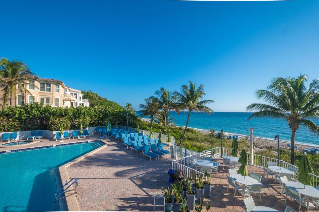 Photo of 4748 S Ocean Boulevard #4b, Highland Beach, FL 33487 (MLS # R11077190)