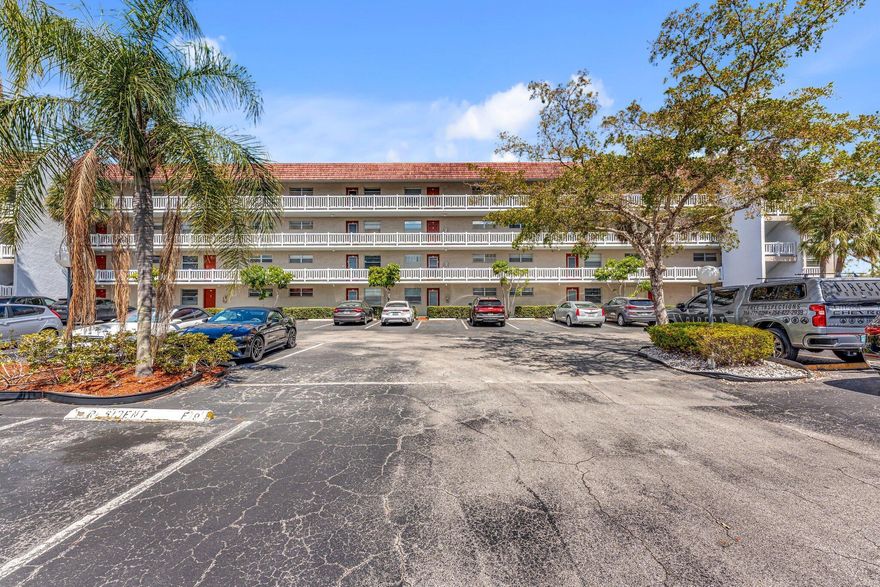Enjoy peaceful living in this charming 2-bedroom, 2-bathroom corner unit on the second floor, located in a 55+ active adult community of Las Vistas. This condo offers beautiful views of the canal and golf course from the screened patio. The spacious master bedroom features a walk-in closet, providing ample storage. Top-notch amenities included- pools, a clubhouse, BBQ area, shuffleboard, cable, internet, water/sewer, and more. The association is fully funded, with a completed reserve study and 40-year certification.Don't miss out on this wonderful opportunity to live in a well-maintained community!