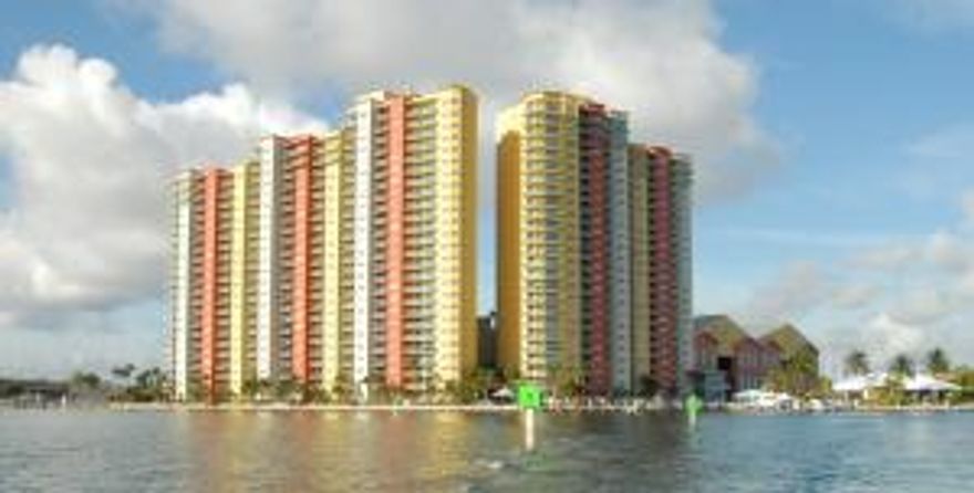 Gorgeous Corner Unit of the Marina Tower. Lovely long water views of the Intracoastal and Lake Worth. Pristine and clean, extra bright with two sets of windows in the Master Bedroom. This floor plan has 2 Bedrooms and 2 Baths, with a small Den/Media Room off the kitchen. Can be used as a home office or a Dining Room. The Development offers Resort Style Amenities with Valet Parking included, Rooftop Amenities deck including State of the Art Fitness Center, Huge Heated Pool and Hot Tub, BBQ/Picnic Area with Tables and Umbrellas, Billiards and Tennis. Boat Dockage Available at adjacent Loggerhead Marina. Conveniently located close to Beaches, Golf, Shopping and restaurants.