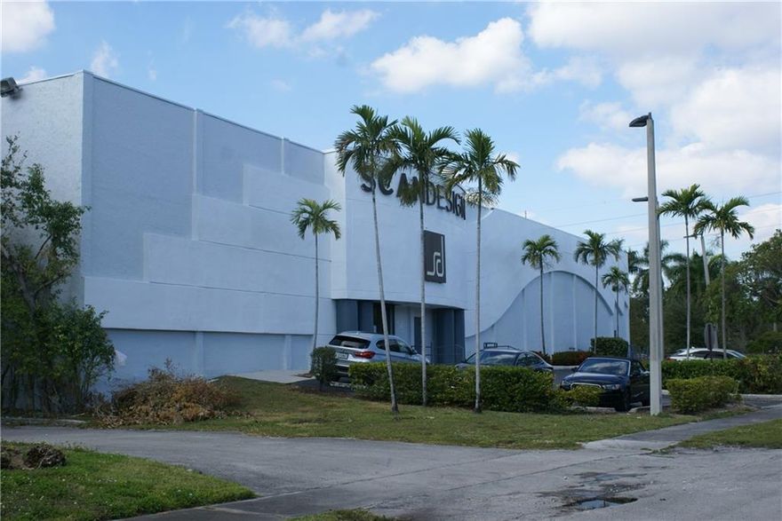 The subject property is a one-story, CBS, single tenant building containing approximately 33,000 ft.² of net leasable square feet and is located within an opportunity zone. • Occupied by Scandesign whose lease is expiring at the end of May 2021 • 43 surface parking spaces or 1.3/1000 SF. • Possesses a landmark location providing high visibility with approximately 218 feet exposure to I-95 and situated across from I-95 Oakwood Plaza • Close proximity to the Fort Lauderdale/Hollywood International Airport and Port Everglades • IM-2 which is a Low/Medium Intensity Industrial and Manufacturing District. Highlights The property itself has 20' clear ceiling height, 32728 Adj SF, 1.51 acres of land, I-95 exposure, 1 loading ramp with dock door,IM-2 zoning and 43 Parking spaces.