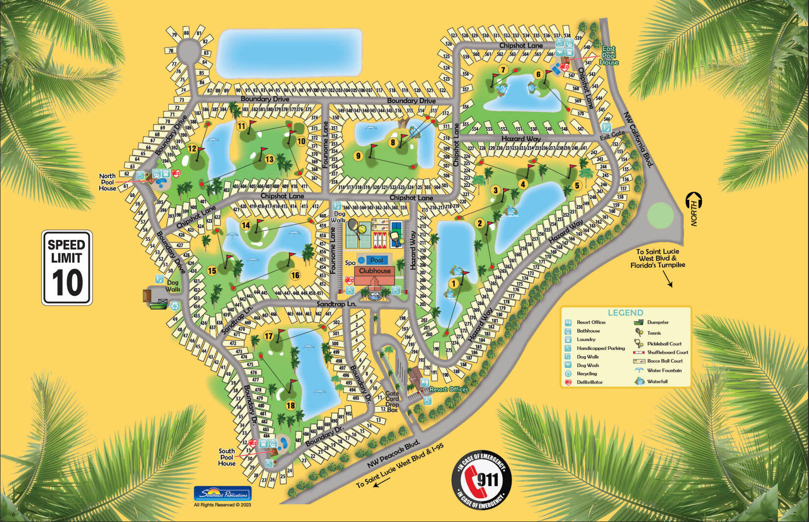OUTDOOR RESORTS AT ST LUCIE WEST PHASE 1 ST LUCIE - Land