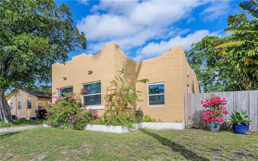 Could this be what you've been looking for..... a beautifully renovated Mission Style home located in the charming community of Southwood Heights!  Host your family gatherings in this open concept home featuring granite counter tops, white shaker style cabinets, stainless steel appliances, and gorgeous tile throughout. The living area boasts an adorable little faux fireplace. You & your pets will enjoy the large/fenced-in backyard with room for a pool. Not to mention the Avocado and Mango Trees!  Located East of I95 and just a short drive for shopping and the beach.