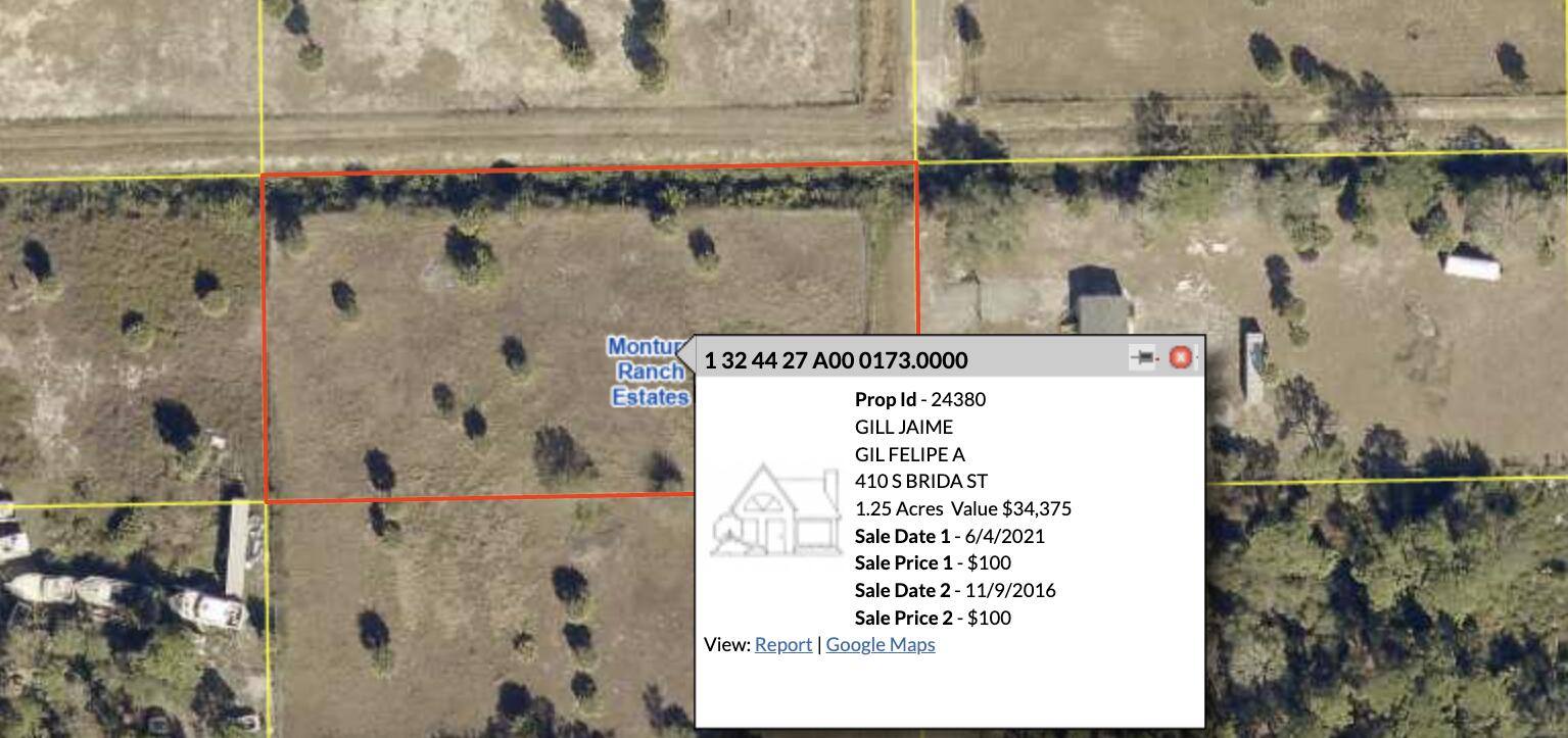 MONTURA RANCH UNREC SEC 27 - Land