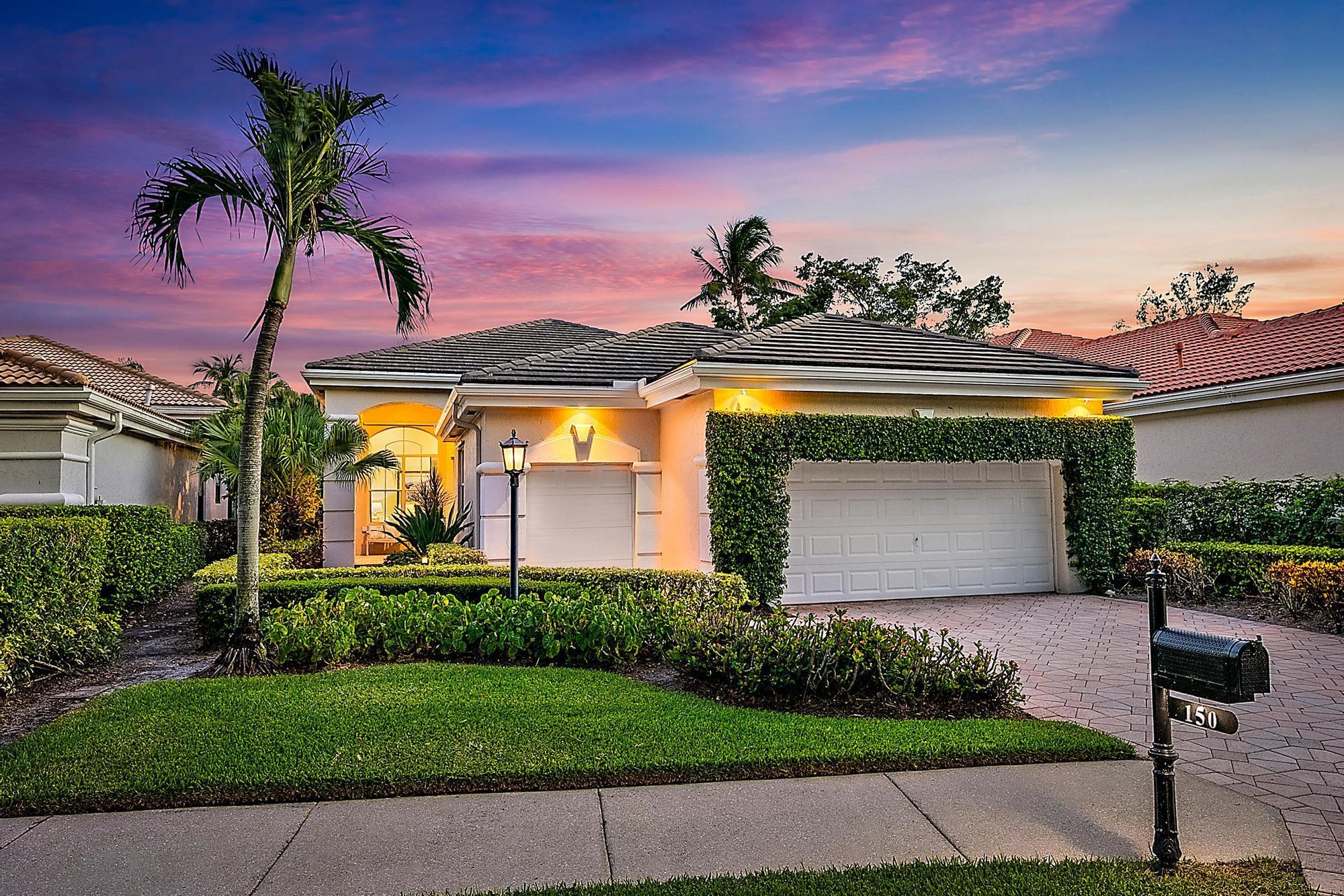 A true gem in the heart of the coveted BallenIsles Country Club. This 3 bedroom (plus den), 3 bath home has been meticulously updated and maintained - with no expense spared. As you enter the home, you are greeted with a tremendous amount of natural light that is only emphasized by the vaulted ceilings. The flow of the home is seamless and perfect for entertaining. The property has been tastefully appointed and the furniture is negotiable. Updates include: fully renovated kitchen, fully renovated master bathroom, fully renovated guest bathroom, newer roof, newer A/C, pool recently refinished, etc. In addition to the multiple updates to this home, this home will convey with an optional FULL GOLF membership. BallenIsles Country Club is the epitome of luxury. Schedule your private tour today