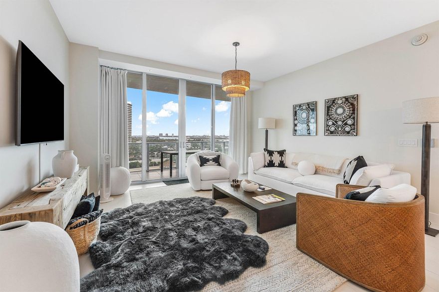 This Wellness Luxury Condo is Located on 7 acres of pristine beachfront at The Amrit Ocean Resort on Singer Island. Quiet SE facing views of the ocean and intracoastal. Watch the ships approach the Palm Beach Inlet and Peanut Island. Lunch on the beach under your umbrella. World Class Awarded 100,000 sqft spa. Room service, housekeeping, and valet. Curated Wellness programs, state of the art spa with thermal experiences, salt cave, touchless AI massages, hair health and salon. Rare opportunity for a newly built condo with these world class amenities. Larger dogs are allowed. 75lbs.  Ocean views from both bedrooms and living room. Agent is the owner. Great community and lifestyle.