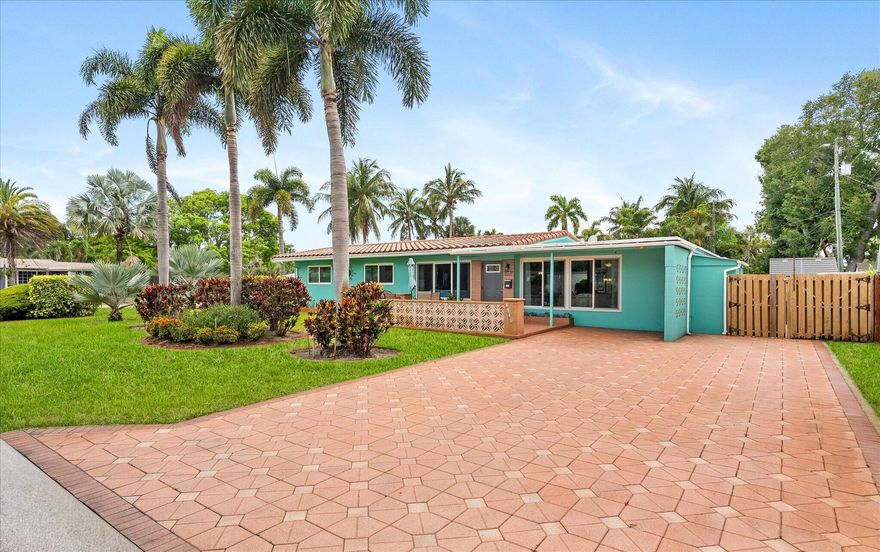 Wilton Manors pool home on oversized corner lot with impact windows and doors. Updated 3BR/2BA with open floor plan, natural light, and indoor-outdoor living. Renovated kitchen (2019) with white shaker cabinets, granite countertops, stainless steel appliances, island, soft-close drawers, and pantry. Updated bathroom (2019) with walk-in shower. Major upgrades: PVC plumbing (no cast iron), newer A/C (~5 yrs). Enclosed Florida room with A/C and split unit for extra living space, office, or gym. Fenced yard with pool, paver patio, mango tree, and storage sheds. No HOA. Close to Wilton Drive, dining, nightlife, beaches, and Downtown Fort Lauderdale. Room to add garage or carport. Rare opportunity to own a true tropical retreat in the heart of Wilton Manors. Perfectly positioned on an oversized corner lot along a quiet, low-traffic street, this move-in ready residence delivers the ideal blend of privacy, upgrades, and indoor-outdoor living that today's buyers are actively searching for. From the moment you arrive, the setting stands out—lush surroundings, generous lot size, and a layout that feels open, bright, and inviting. Inside, the home is filled with natural light and features a desirable open-concept design that creates an easy, comfortable flow between living spaces—ideal for both everyday living and entertaining. The renovated kitchen (2019) is a standout feature, offering white shaker cabinetry, granite countertops, stainless steel appliances, a center island, soft-close drawers, and a thoughtfully designed pantry with pull-out storage. It's a space that feels both functional and elevated—perfect for hosting or simply enjoying day-to-day living. The bathroom was also updated in 2019 with a sleek, modern walk-in shower, creating a clean, spa-like feel that today's buyers expect. What truly separates this home from others is the amount of major work already completed—saving a future owner both time and significant expense. Full impact windows and doors provide safety, energy efficiency, and insurance benefits. The plumbing has been completely upgraded to PVC throughout the home and under the slab—eliminating concerns about cast iron. The A/C system is approximately 5 years old, offering reliable performance and added peace of mind.  One of the most valuable and flexible features is the enclosed Florida room. Fully tiled and equipped with A/C and its own split system, this space can easily function as a second living area, home office, gym, or guest overflow—giving buyers the versatility they want without needing to add square footage. Step outside and the lifestyle truly comes together. The private, fully fenced backyard is designed for both relaxation and entertaining, featuring a resort-style pool, pavered deck, and a mature mango tree that enhances the tropical setting. Whether it's hosting friends, enjoying quiet evenings, or taking advantage of South Florida's year-round outdoor living, this space delivers. The oversized corner lot is another key advantage—offering additional privacy, more usable space, and rare future potential. There is ample room to add a garage or carport if desired, creating an opportunity to further increase functionality and long-term value. Additional features include a water softener system, sprinkler system on well water (helping reduce utility costs), and a full security system with 8 exterior cameras—providing both convenience and peace of mind. Location is a major driver of demand, and this home delivers. Just minutes from Wilton Drive, you have easy access to some of the area's best dining, nightlife, and entertainment. The beaches and Downtown Fort Lauderdale are also just a short drive away, making this an ideal primary residence, seasonal home, or investment property.   Homes offering this combination of upgrades, lot size, privacy, and future upside are increasingly difficult to find—especially in a location as desirable as Wilton Manors. With no HOA, major improvements already completed, and true move-in ready condition, this property checks the boxes for both end users and investors alike. Opportunities like this are limited—buyers looking for value, lifestyle, and long-term upside will recognize it immediately.
