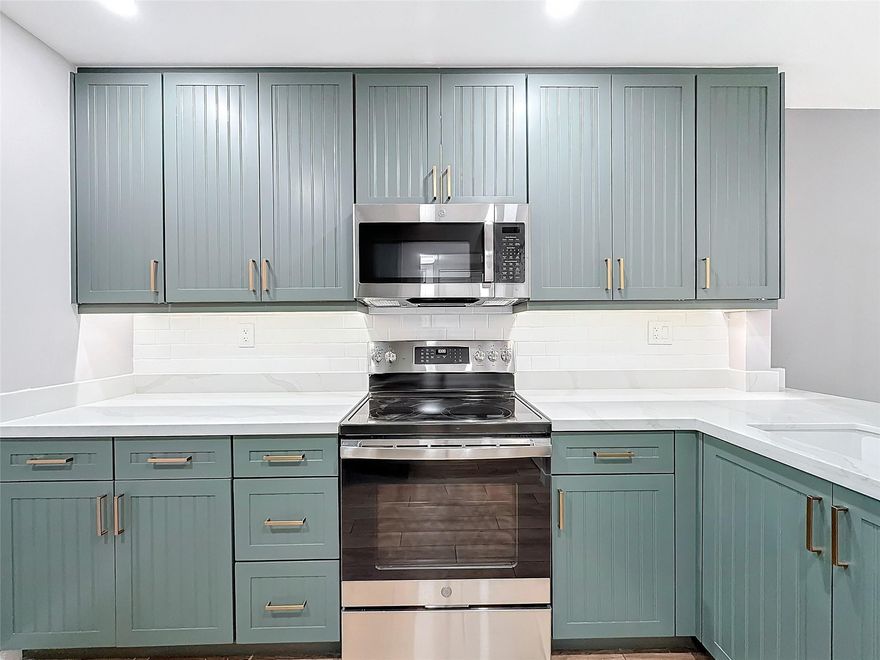 Beautifully and completely updated 1st floor 1-bedroom, 2-full-bath residence offering modern upgrades & exceptional convenience. This fully remodeled unit features a spacious layout w/ all new appliances, upgraded electrical throughout and a brand-new water heater for peace of mind. Enjoy the added value of impact windows plus a floor-to-ceiling accordion shutter enclosing the rear Florida room — ideal for additional living space & storm protection. Dedicated storage unit provides added space for personal belongings. 55+ community w/ minimum 680 credit score required. Move-in ready & thoughtfully updated, this home combines comfort, security, and convenience in one exceptional offering. This home has it all and is not to be missed! A true must see!