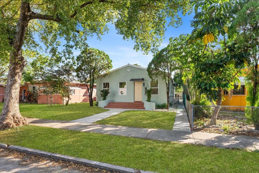 Wow!!! 2-2 bedroom/1 bath units 6/10ths of a mile to Downtown Hollywood and Young Circle Park, approximately 1 mile to the beach. Whether you are looking for a primary residence, investment opportunity, this is the place for you. Endless possibilities. Updated electrical panels and wiring, impact windows and doors throughout, newer appliances, one year-old AC, newer gas water heaters in both units. Washer and dryer connections are in the yard. Four parking spots in the back alley.(property line goes to the street)Front unit has laminate floors throughout, back unit has tile floors throughout. Excellent Airbnb, short term rental or primary resident options.