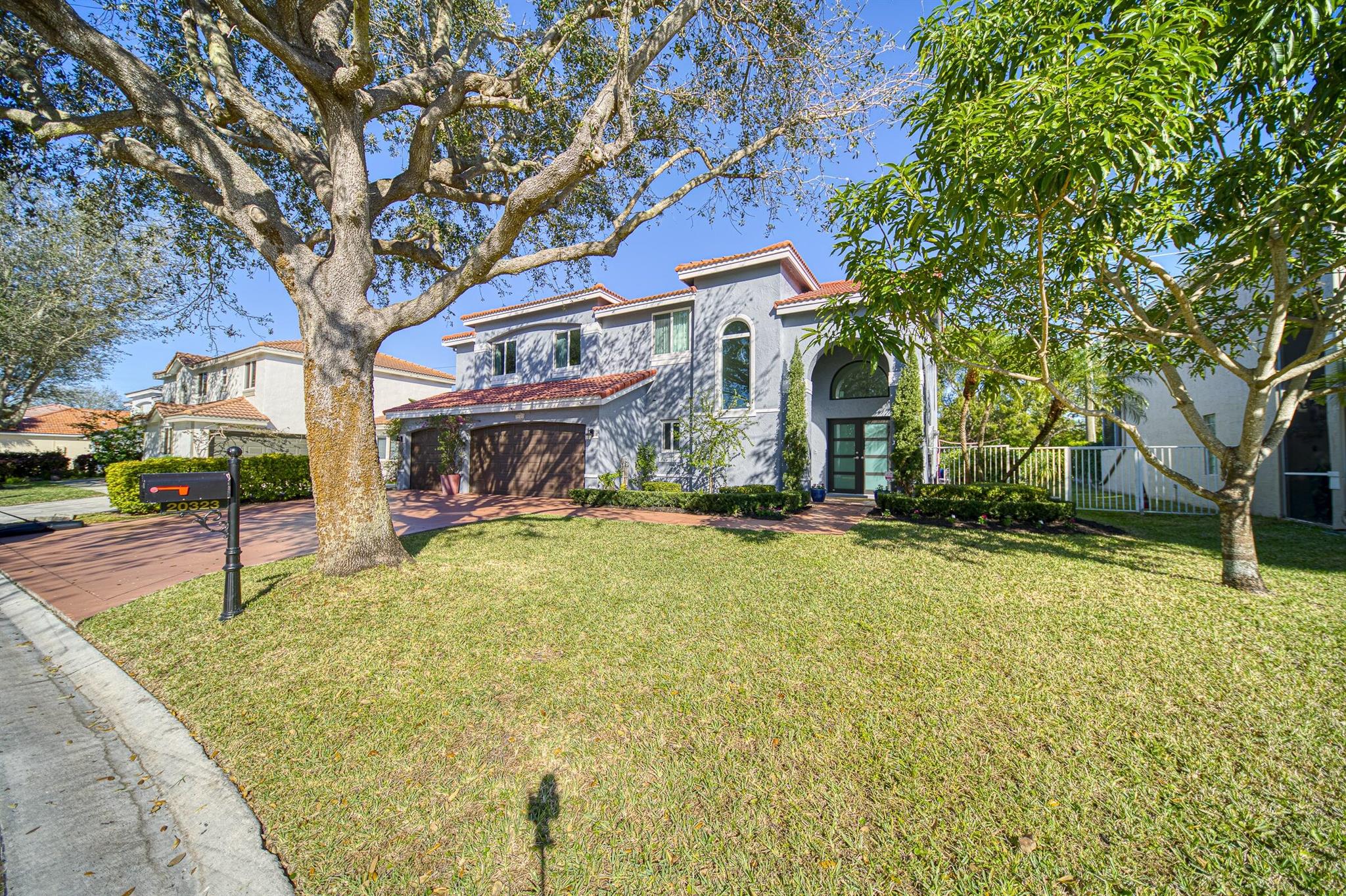 Stately and elegant 5-bedroom, 2.5-bath pool home.  Located on a quiet tree-lined street in Sonata at Mission Bay. The finest touches combine to make this home warm, welcoming and functional. Porcelain plank tiles throughout the downstairs. Lavishly renovated kitchen is the centerpiece of the home. You and yours will gather around the oversized quartz island to dine, visit, & form lasting memories. Family room just off the kitchen but separated from the living room on the far side of the home. Provides room to spread out for all. Luxury vinyl plank floors upstairs. No carpet!  Renovated guest bath with subway tile shower.  Full impact glass throughout, and a barrel tile roof. Spacious bedrooms. 3-car garage.  Large driveway. No rear neighbors. Resort-style amenities at Mission Bay!'