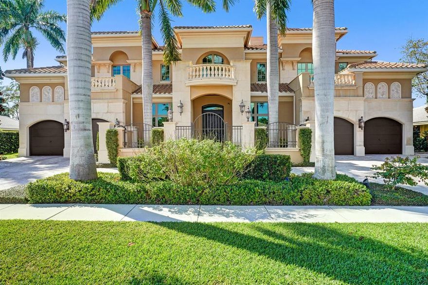 This turn key, custom-built, luxurious home has direct views of the beautiful Delaire Country Club golf course. The property boasts 2 master suits on the ground floor and an office with wine room, plus 3 additional, oversized bedroom suits on the second floor. The elegant, contemporary kitchen, family room, bar and living room as well as the spacious covered patio with electric screen and summer kitchen are the perfect space for entertaining. The home has an elevator, generator, 40+ foot ceilings and more than usual storage. Delaire is a mandatory membership club, $90,000 initiation fee, approx. $36,500 annual fees. Homes are surrounded by the new 27 hole, championship, no tee time golf course. New clubhouse with exquisite restaurant, bar, 8 Tennis courts, pool, gym, pickle ball and more.