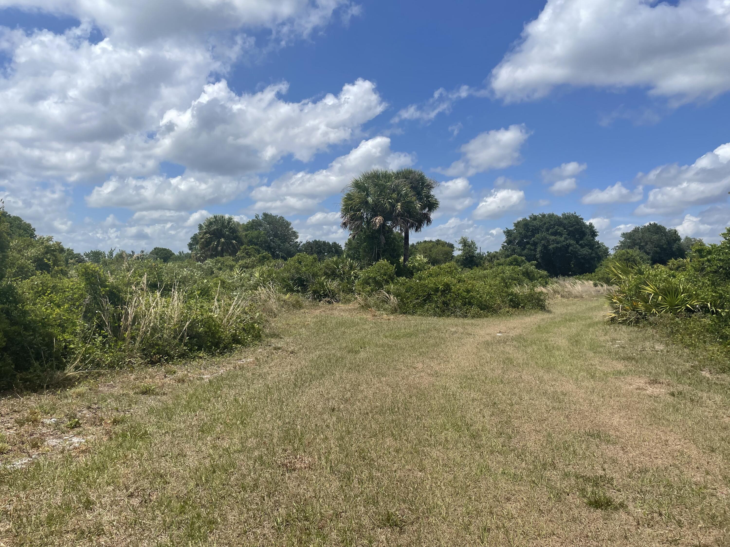 Partially Cleared lot in the heart of Okeechobee. 2.5 total acres available/1.25 acres each. Owner is open to selling lots together or separate. property has Agricultural well and culvert.Easy to bring electric to property.Adjacent property is 20317 NW 258th ST Okeechobee FL 34972