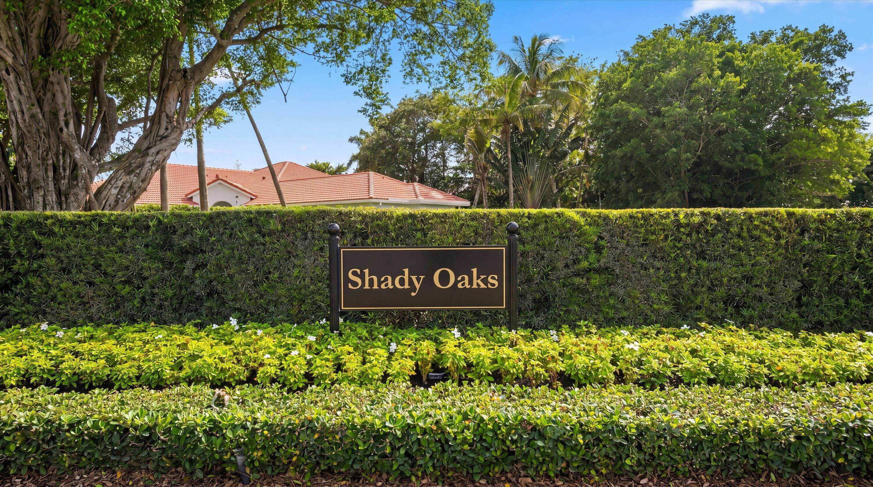 SHADY OAKS OF PALM BEACH POLO & COUNTRY - Residential