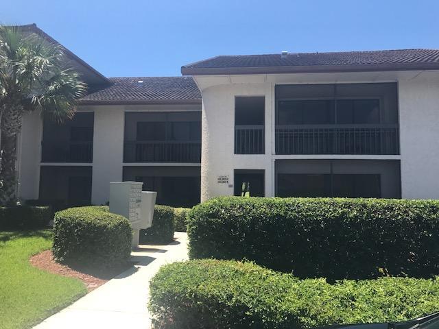 BEAUTIFUL 2/2 CONDO WITH FANTASTIC VIEWS OF THE GOLF COURSE AND LAKE. THIS HAS UPDATED KITCHEN WITH GRANITE COUNTER TOPS. GREAT ROOM WITH DINING AREA AND BAR. SCREENED IN PATIO WITH TILE FLOOR, UPDATED SHOWER WITH SEAT IN THE MASTER BATHROOM, LARGE WALK IN CLOSET. THIS UNIT IS LOCATED STEPS FROM THE POOL. NEWER A/C AND WATER HEATER. THIS UNIT WILL NOT DISAPPOINT AND IS FURNISHED AND MOVE IN READY