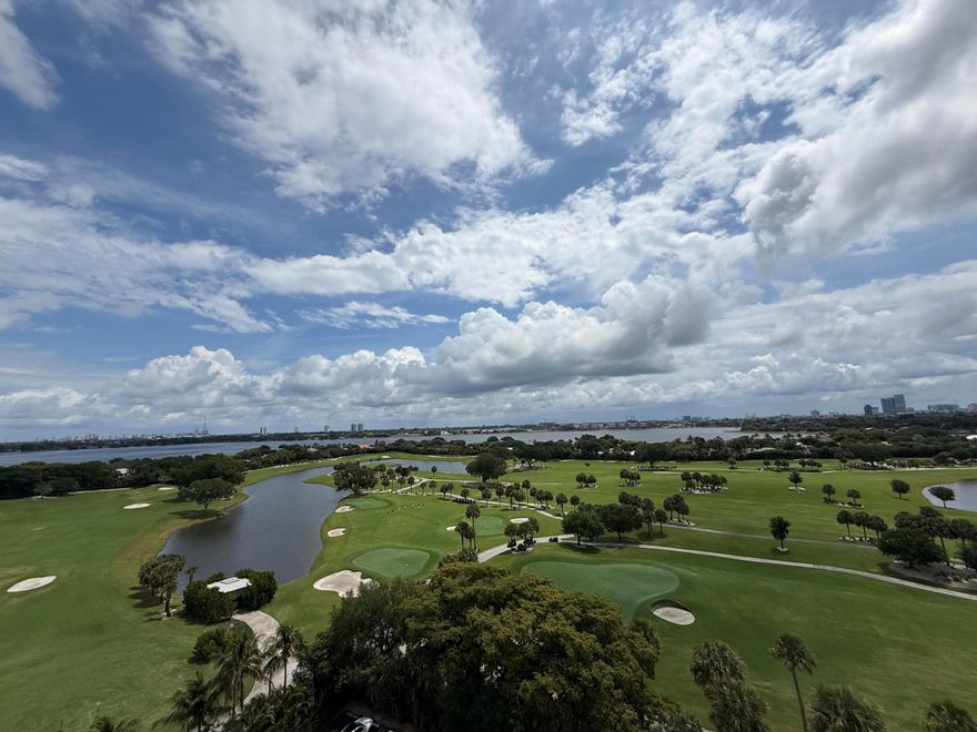 Live the lifestyle you've been dreaming of with breathtaking panoramic views of the Palm Beaches, a beautiful golf course, lakes, and downtown from two expansive terraces. This stunning 3 Bedroom 2 bathroom corner unit offers 1,700 sq ft—one of the largest in Washington Tower, a full-service doorman building in the gated Lands of the Presidents. Enjoy a bright, open layout filled with natural light, a huge walk-in closet in the primary suite, and a private balcony off the master, plus an oversized main balcony perfect for relaxing or entertaining. Ideally located by the Dutchman's Pipe Golf Club, designed by Jack Nicklaus, and just minutes from Palm Beach Outlets, airports, fine dining, beaches, and more.