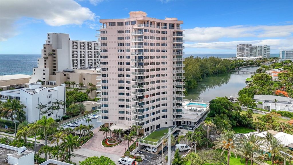 Photo of 3000 Holiday Drive #1104, Fort Lauderdale, FL 33316 (MLS # F10500196)