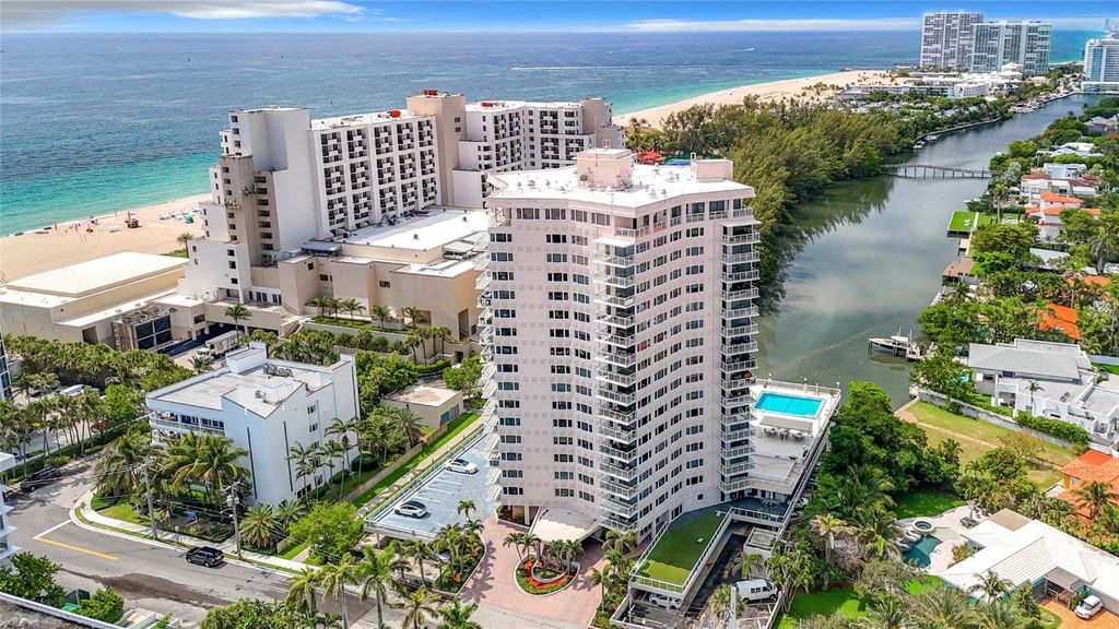 Photo of 3000 Holiday Drive #1104, Fort Lauderdale, FL 33316 (MLS # F10500196)