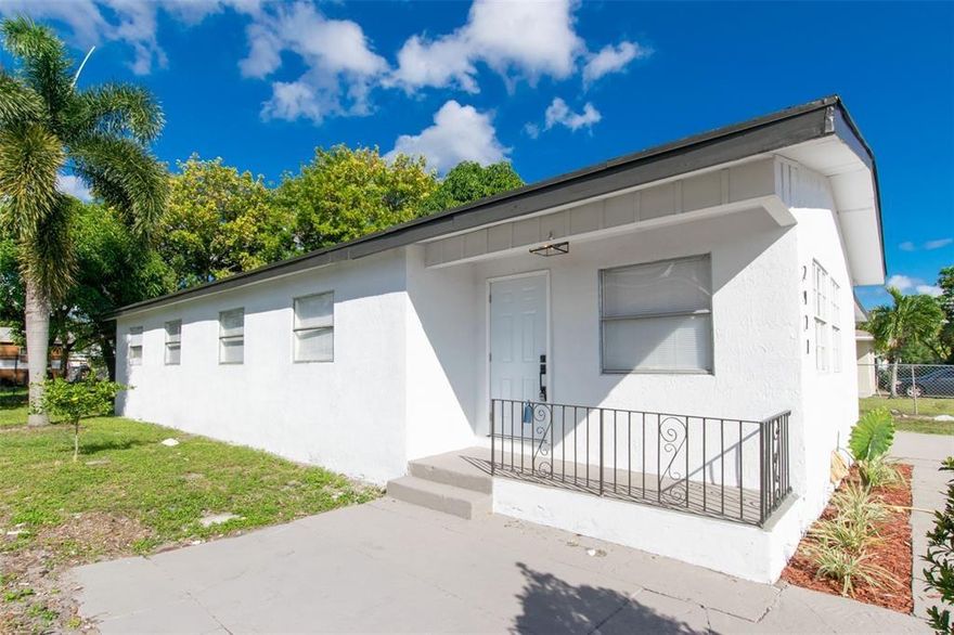 Beautiful and modern 4 bedroom 2 bath single family home in the heart of Ft Lauderdale. This residence features luxury vinyl floors, modern bathrooms, kitchen, fixtures, etc. Central AC. Stainless steel appliances. Washer and Dryer. Asking for first month & security deposits, only 2 months to move in.
