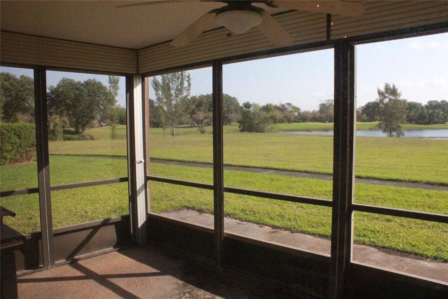 BEAUTIFUL WATER VIEW FIRST FLOOR 2/2 CONDO LOCATED IN THE TRAILS. SCREENED IN PORCH OFF OF LIVING ROOM . SPACIOUS LAYOUT , IN WALKING DISTANCE TO SHOPPING , BANK , SCHOOL, AND GOLFING. THE UNIT MAY BE RENTED RIGHT AWAY.