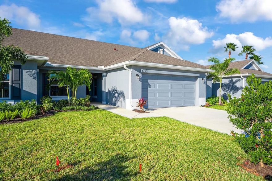 Find the perfect balance of togetherness and privacy in this beautiful 3-bedroom, 2-bath family home. The bright, open-concept living area is designed for making memories, offering a seamless flow from the kitchen to the dining space. You'll love the split-bedroom layout, featuring a private master suite with relaxing pond views—your own personal retreat at the end of a busy day. Located in a serene setting with a spacious 2-car garage, this home is ready for your family to move in and grow! Sample Photos