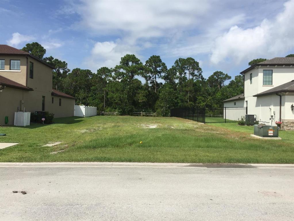 One of the last lots available in this beautiful gated community. This property is surrounded by wooded preserves. The monthly HOA includes Trash collection, Lawn care with trimming and fertilizing. Great location close to Beach, Shopping, hospital and much more.