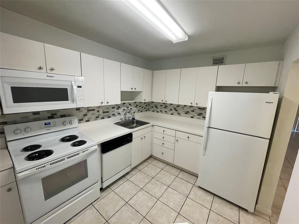MOVE IN READY! This spacious 2-2 corner unit is well maintained and perfectly located at Villas of Miami Lakes. It's walking distance to the Miami Lakes Golf Club and minutes to main street which is the social hub of Miami Lakes. As you enter you will find a cozy kitchen with white mica countertop-cabinets with fridge, dishwasher, stove top oven, microwave. Open and large living room & dining area with views to an open balcony. Ceramic tile flooring in all the living areas and bedrooms. Both bedrooms are large in size as well as the bathrooms and has impact windows and sliding glass door. Rent includes water, sewer and trash. Parking Space#163 & Elevator and W/D on each floor Unit F212 Only 2 cars and water included. Available first week of September takes 15 -20 days for tenant approval.