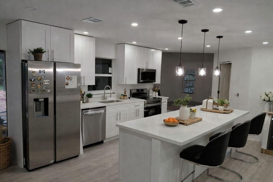 A charming and well-maintained 3-bedroom, 2-bathroom home offering comfort, space, and convenience. This inviting property features a bright and open floor plan with plenty of natural light throughout. The spacious living area flows seamlessly into the dining space and kitchen, making it perfect for both everyday living and entertaining. The kitchen offers ample cabinet storage and counter space, ready for your personal touch. The primary bedroom includes a private en-suite bathroom, while two additional bedrooms provide flexibility for family, guests, or a home office.  Step outside to enjoy a generous yard with plenty of room for outdoor activities, gardening, or future enhancements. Whether you're relaxing or host. NO HOA All offers should be submitted with DU - Contact Jennifer for showing appointments 404-492-3974