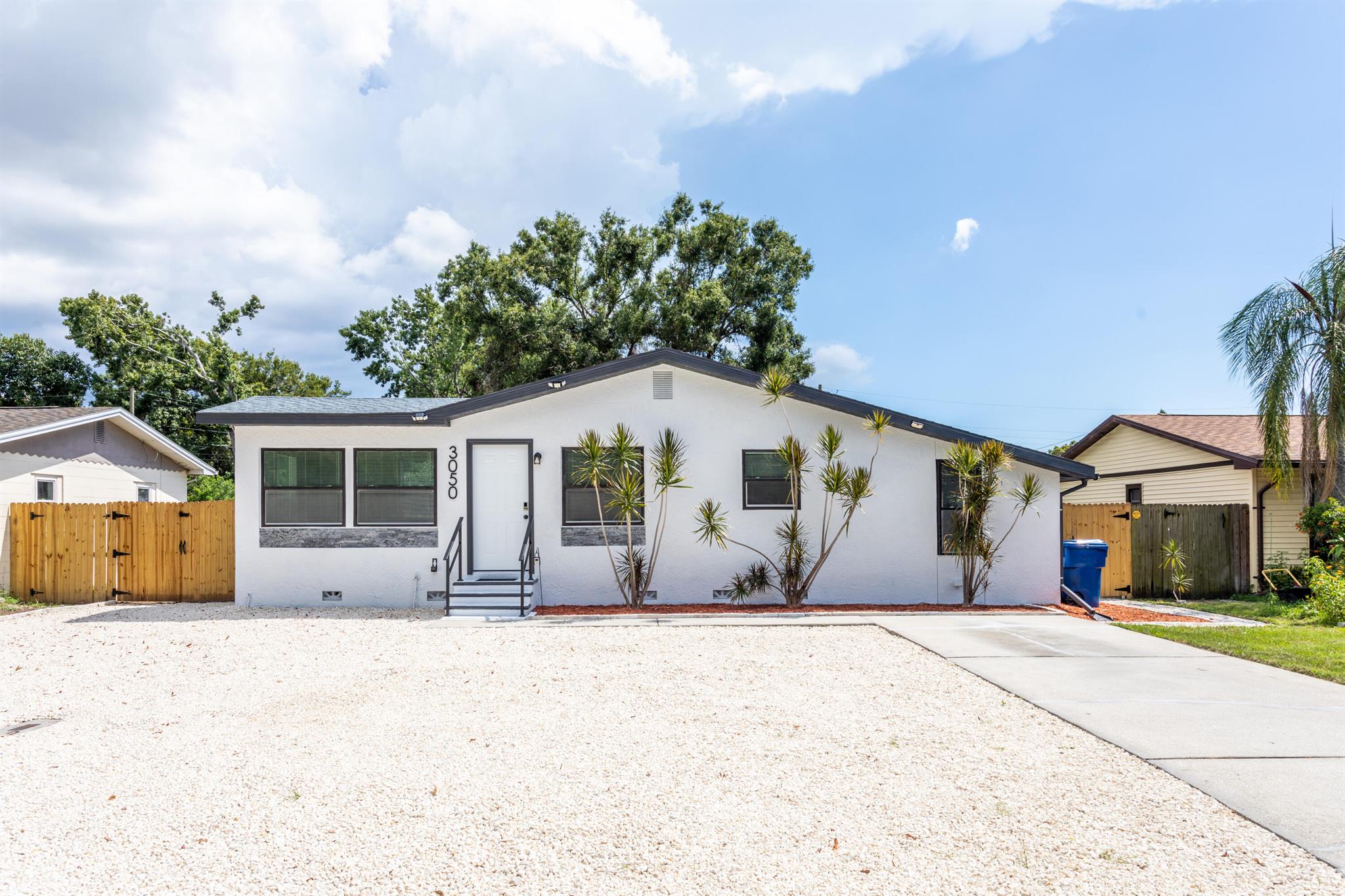 Move-In Ready & Fully Renovated Home Welcome to this beautifully FULLY RENOVATED 3-bedroom, 1-bath home, perfectly situated in a quiet and desirable NON-HOA community. This property has been thoughtfully upgraded throughout, offering comfort, style, and long-term peace of mind.Major Upgrades & Features: New Roof Brand-New AC (2025) New Energy-Efficient Windows New Interior & Exterior Doors Fresh Paint Inside & Out New High-Quality Laminate Flooring Throughout Attic Insulation for Energy Efficiency New Bathroom Ventilation Fan New Front-Load Washer & Dryer (2025)Interior Highlights: Fully Renovated Kitchen with modern design High-End Kitchen Appliances (2025) Bright, open living spaces with upgraded fi
