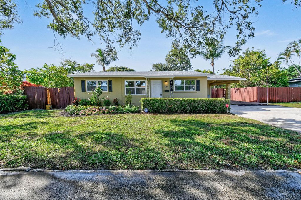 Photo of 836 Evergreen Drive, Lake Park, FL 33403 (MLS # R11068838)