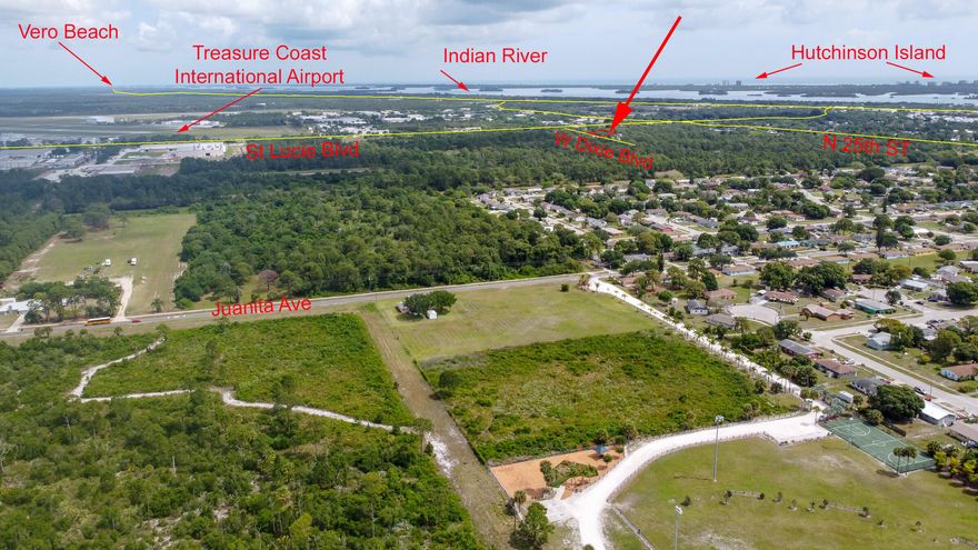 Looking to build your new Home? This is 0.31 almost Half an Acre tucked away in W Dixie Fort Pierce Florida. Closer to the Airport. The lot next to this is also for sale. Can be purchased as a package. This is a good buy for this size lot. This lot is listed below market value! Buying land in Florida is a solid investment for your future, build your dream home, vacation home, rental investment, or let the land build value as a great long-term investment to resell for a future profit. These lots are just south of 3110 w dixie.