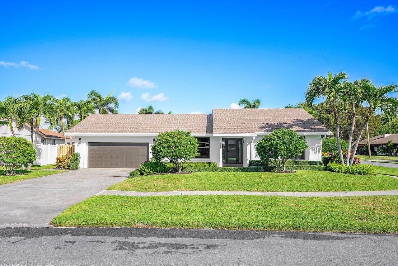 Amazing location in Chapel Hill Community., close to West Palm Beach, Delray Beach and Boca Raton, 7Minutes to Beach. 10 Minutes to Atlantic Avenue. Close to schools, hospital, Interstate 95. The home has 3 bedrooms, 2 baths, 2 car garage and pool. Totally renovated in 2023 and furnished with contemporary furniture. Garage is customized with cabinets, sink, washer and dryer, epoxy flooring and plenty of storage, The house is turnkey. Bring your bathing suit and toothbrush.
