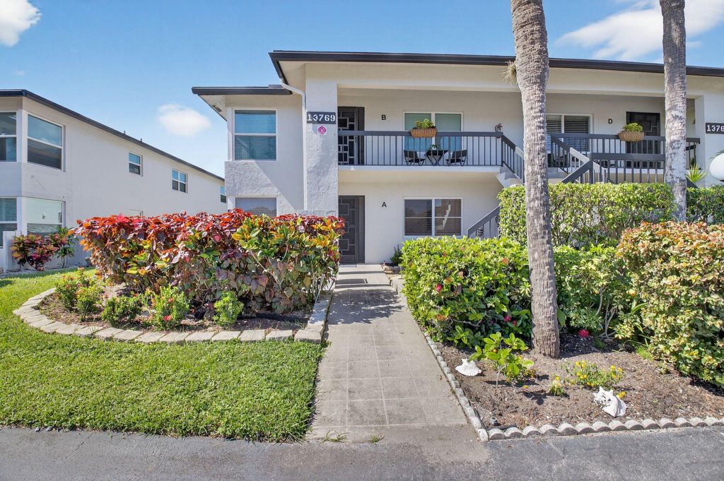 Photo of 13769 Date Palm Court, Unit B Court, Delray Beach, FL 33484 (MLS # R11132628)