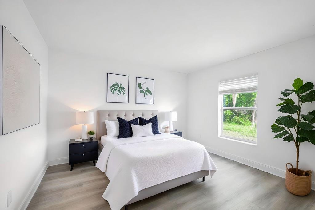 Custom RJM Home | 4 Bed + Den | 3 Bath | Built 2022 | Still on the Warranty Included Beautifully crafted RJM custom build offering 4 bedrooms, 3 bathrooms, plus a den—ideal for office or guest space. Built in 2022 and still under warranty, this home features 2,285 sq ft of living space (3,056 total sq ft) with impact windows/doors and a fully fenced yard. Highlights include: • Energy-efficient features: impact windows and doors , R-20 spray foam insulation, core-fill masonry, and split-zone high-efficiency A/C with adjustable duct airflow • Gourmet kitchen with stainless steel appliance package: French door fridge, radiant glass cooktop, quiet dishwasher, built-in microwave • Spacious 2-car garage + 300 sq ft covered patio for outdoor living