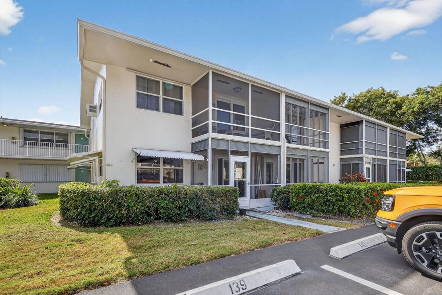 Extra special 2BR 1.5BA unit in Sterling Village! Airy corner unit w/ lots af natural light & many other lovely features. Completely remodeled w/ gorgeous custom cabinets, newer stainless appliances, granite counters. Both bathrooms updated w/ extensive tile surrounds, new vanities, updated lighting. Attractive tile floors thru-out, central A/C, brand new furniture in living & dining room, updated windows, parking directly outside your glass enclosed lanai. Gated Sterling Village is located where all of sunny Florida living is highlighted. Intracoastal front community; take a stroll or sit and watch the boats go by, enjoy ocean breezes at waterfront pool & go just over the bridge to beaches. Walk to shops, popular dining spots & more. Many lifestyle activiities at Sterling Village too!