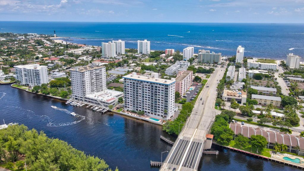 Photo of 1401 N Riverside Drive #502, Pompano Beach, FL 33062 (MLS # R11088820)
