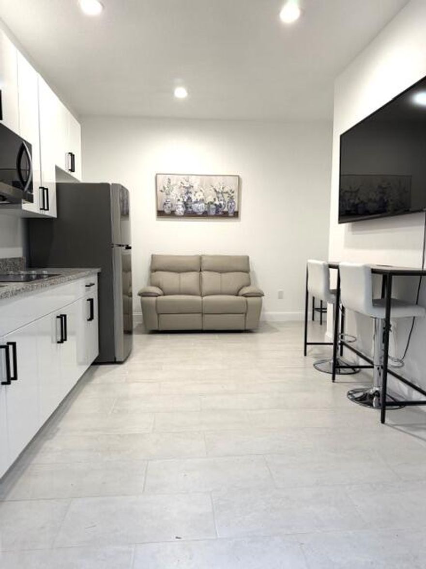 LOCATION, LOCATION, LOCATION!!! STUNNING BRAND-NEW apartment/efficiency near tradition. Very spacious, furnished, granite counter top, freshly painted, modern style, and more... Price includes all utilities: Water, Electricity, (water filtration system) and internet. The only thing you have to bring is your clothes. Make this gorgeous Apartment/Efficiency your home. PROOF OF INCOME, JUST FIRST MONTH RENT $1,700 AND SECURITY DEPOSIT of $ 2,000 to MOVE IN, CREDIT SCORE MUST BE 625 OR HIGHER, proof of income, and copy of DL.