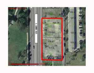 .65 +/- ACRES ZONED C-3 IN THE DOWNTOWN AREA OF FT. PIERCE WITH @240' OF FRONTAGE ON US 1. REPORTED TO BE IN THE CRA. MANY USES UNDER C-3, INCLUDING COMMERCIAL, RETAIL, OFFICE, MULTI-FAMILY, ETC. LISTING SUBJECT TO ERRORS, OMMISSIONS, CHANGE AND WITHDRAWL WITHOUT NOTICE.