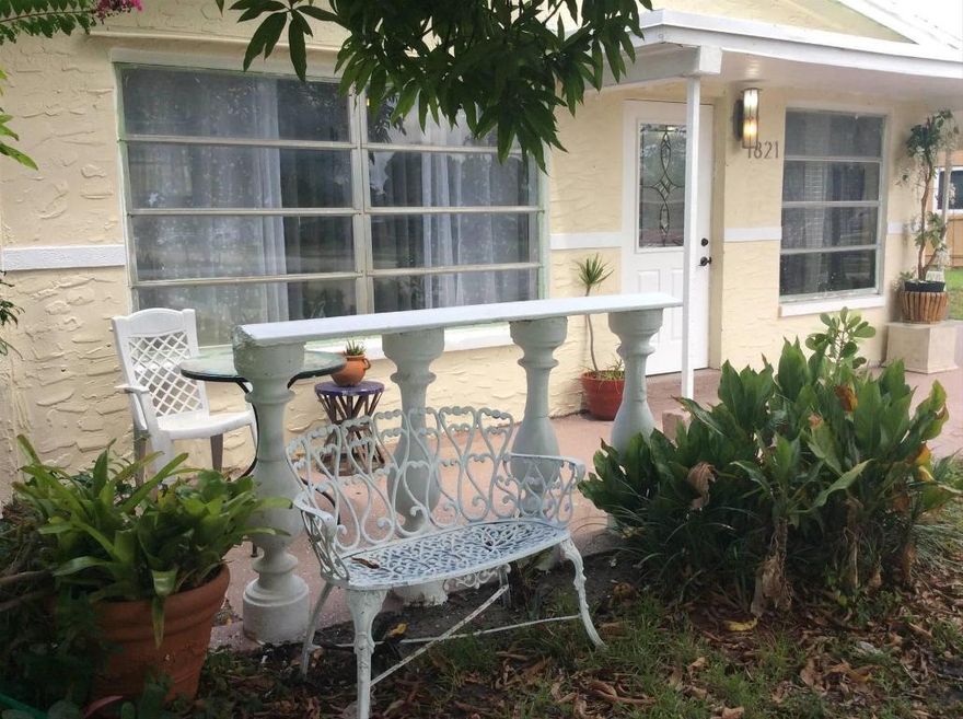 A WOW! 3 bed 2 full bath lovely home.  Custom kitchen, impact door leading to the beautiful oversized quieter backyard. Perfect for entertaining  separate bonus office and laundry room.  This is a rare upgraded home custom built-in units at this reasonable rent price.