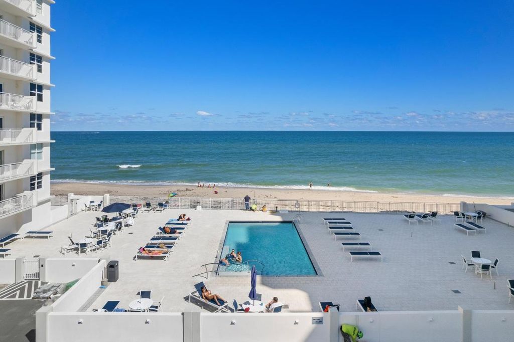 Photo of 4505 S Ocean Boulevard #103, Highland Beach, FL 33487 (MLS # R11132525)