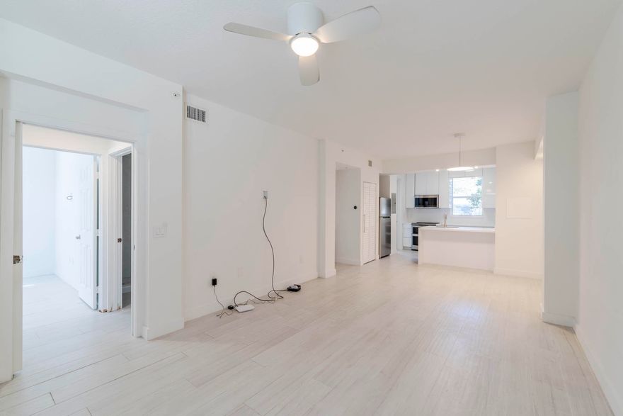 Fully renovated 2BR 2BA first floor unit in The Village at Abacoa. Designer finishes throughout the unit with newer high end appliances, 2018. Newer water heater, 2019 washer & dryer, Trane AC, 2017. Nest thermostat, Italian tile, custom made closet doors & much more. Association fee covers building & roof insurance, Direct TV & high speed internet. 
Amenities include a pool, clubhouse, 24 hrs fitness facility and full time on-site management. Located on a quiet street with ample parking just steps away from Roger Dean Stadium (home of the Marlins & Cardinals), downtown Abacoa, FAU and short drive to beautiful beaches, prestige golf & tennis, shopping and much more. Close proximity to I-95 and turnpike for easy commute. Ideal for primary residence or investment opportunity.