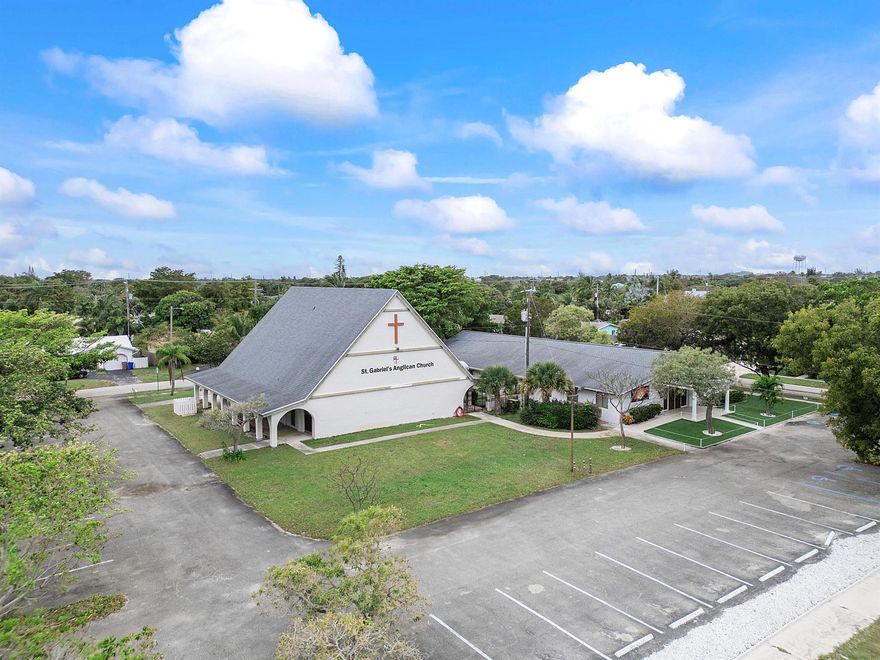 This unique offering includes 2 buildings (Over 8700 interior sq. feet) located on over 1.3 Acres of land in east Deerfield Beach. Furniture and Inventory can be included for those looking to own or operate a religious entity. Seller is flexible and ready to relocate. Room to grow and make value additions or Re-Develop the property to a higher and better use.Additional interior photos and/or opportunities to tour in person are available. First time ever on Market, do not wait for another opportunity like this.