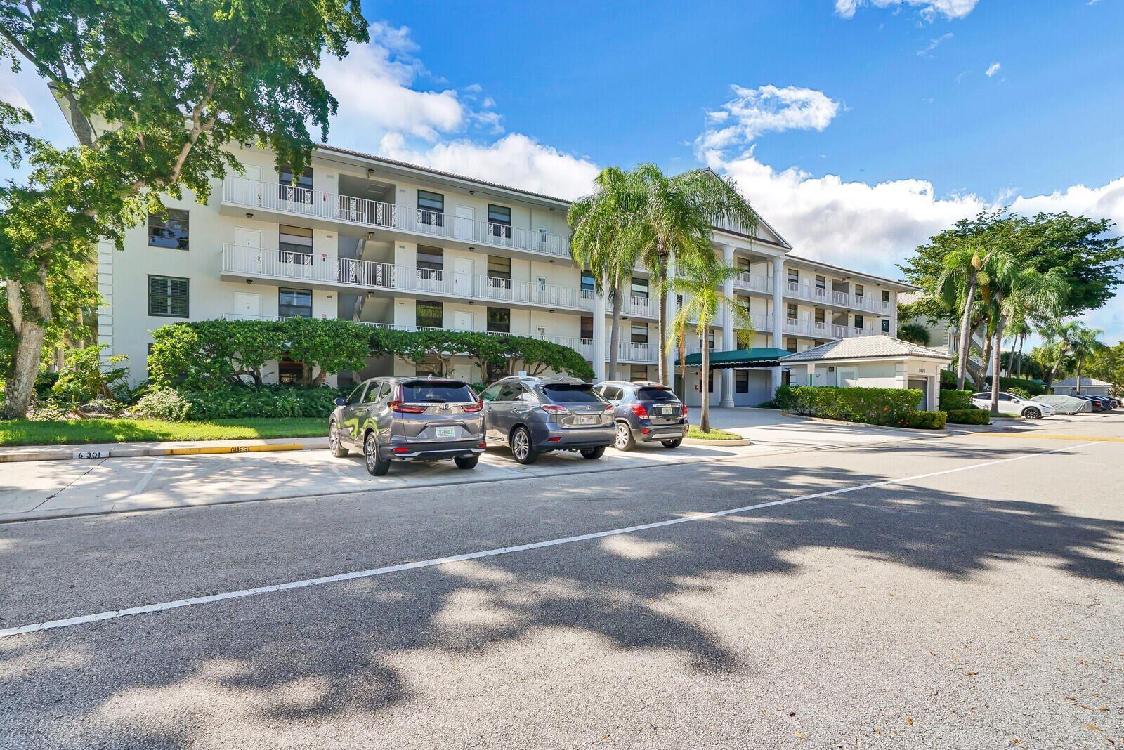 This is a 3rd floor unit located inside a man gated community within the Land of the Presidents. It is a 2 bedroom and 2 full bathroom apartment with an additional den which was most recently used as a third bedroom. This property features upgraded tile floors throughout the entire condo. Stainless steel appliances, and both a washer and dryer in the unit. Amenities include pool, clubhouse, and a fitness center. The property is in close proximity to retail outlets, I-95, Palm Beach International Airport, restaurants, and the center of town which features endless entertainment, retail and food options.