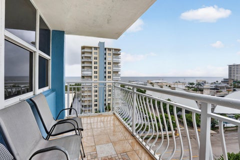 Tiny photo for 301 N OCEAN Boulevard #1006, Pompano Beach, FL 33062 (MLS # B26081360)