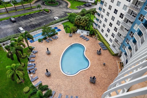 Tiny photo for 301 N OCEAN Boulevard #1006, Pompano Beach, FL 33062 (MLS # B26081360)