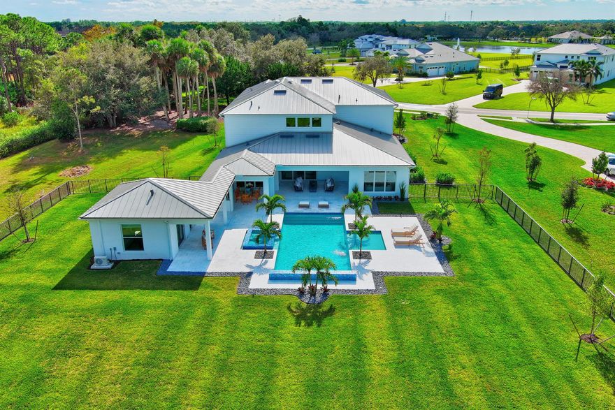 MAGNIFICENT NEW DIVOSTA BUILT HOME NESTLED ON ARGUABLY ONE OF THE BEST LOTS IN BRIDGEWATER! THIS STUNNING RESIDENCE FEATURES 6 BEDROOMS PLUS OFFICE/DEN, SEPARATE CASITA OR IN-LAW QUARTERS, 7.5 BATHS, RESORT STYLE POOL AND SUMMER KITCHEN. THIS SPECTACULAR HOME BOASTS OVER $1 MILLION IN UPGRADES AND DESIGNER FINISHES INCLUDING ENGINEERED HARDWOOD FLOORING, ELEGANT LIGHTING AND FIXTURES, CUSTOM WALL AND CEILING DETAIL. SITUATED ON NEARLY 1.5 AC PRESERVE LOT, THIS LUXURIOUS CUSTOM HOME IS AVAILABLE IMMEDIATELY! DESIGNER FURNITURE IS NEGOTIABLE.