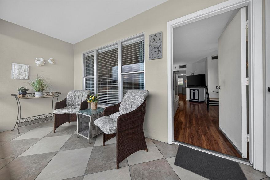 Relaxed Coastal Living for 55+Move right into this beautifully furnished 2-bedroom rental in a vibrant 55+ community, only 1 mile from the beach. This turn-key home features comfortable, stylish decor and access to two heated pools. Perfectly located near great restaurants and shops, it's coastal living made easy.
