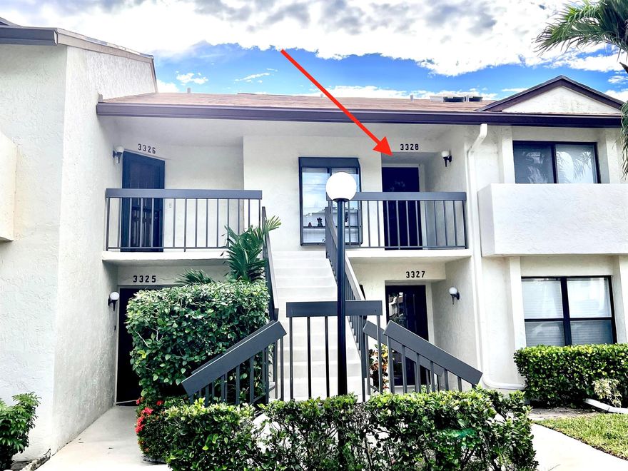 Escape the winter months in sunny South Florida! This beautiful, fully furnished 2-bedroom, 2-bath condo is located in Park Pointe. The spacious unit boasts plenty of natural light and high ceilings. The large master suite features his-and-hers closets, including a walk-in closet. You'll also find a full-size washer and dryer inside the condo for your convenience. Relax in the screened and glass-enclosed sunroom/balcony, which is equipped with privacy shades and offers a peaceful water view.  Enjoy a variety of community amenities, including tennis, pickleball, bocce ball, swimming pool, billiards, fitness facilities, and more. Water and cable are included in the rent. Conveniently located to restaurants, shopping, airport, beaches, Downtown West Palm and Downtown Delray.