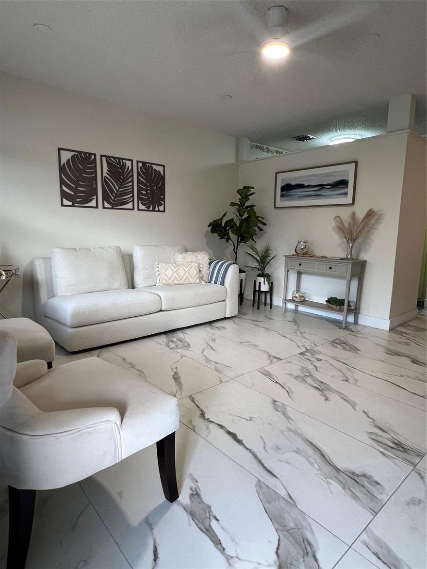 Looking for a warm winter retreat? Ro-Len Lakes, a 55+ community, is the perfect place. This beautiful maintained 1-bedroom, 1 bath condo is located on the second floor and features tile throughout, a slit central A/C system, and accordion hurricane shutters for added protection. The unit comes fully furnished and tastefully decorated, ready for you to move in and enjoy.
The community offers a variety of activities to support an active lifestyle, including bingo nights, yoga, dance lessons, community pool and special events during the holiday and festive seasons. Conveniently located just a short drive to the beach, restaurants, and shopping.