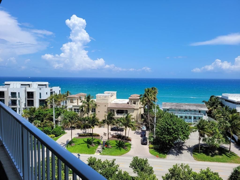 Photo of 3700 S Ocean Boulevard #705, Highland Beach, FL 33487 (MLS # R11072029)